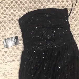 Express high low sequin dress